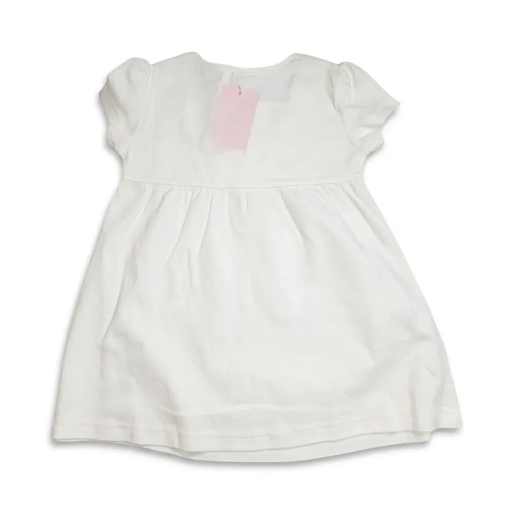 Vintage Gymboree Top Girls Size 5 Ivory School Girls Rock Tunic Crown Y2K NWT